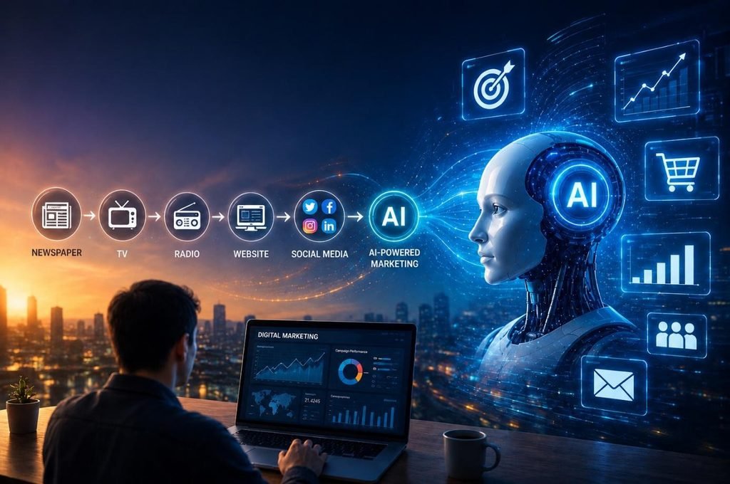 Digital Marketing Evolution in the Era of AI